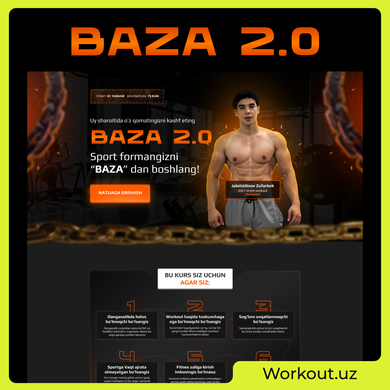 Workout.uz — BAZA 2.0